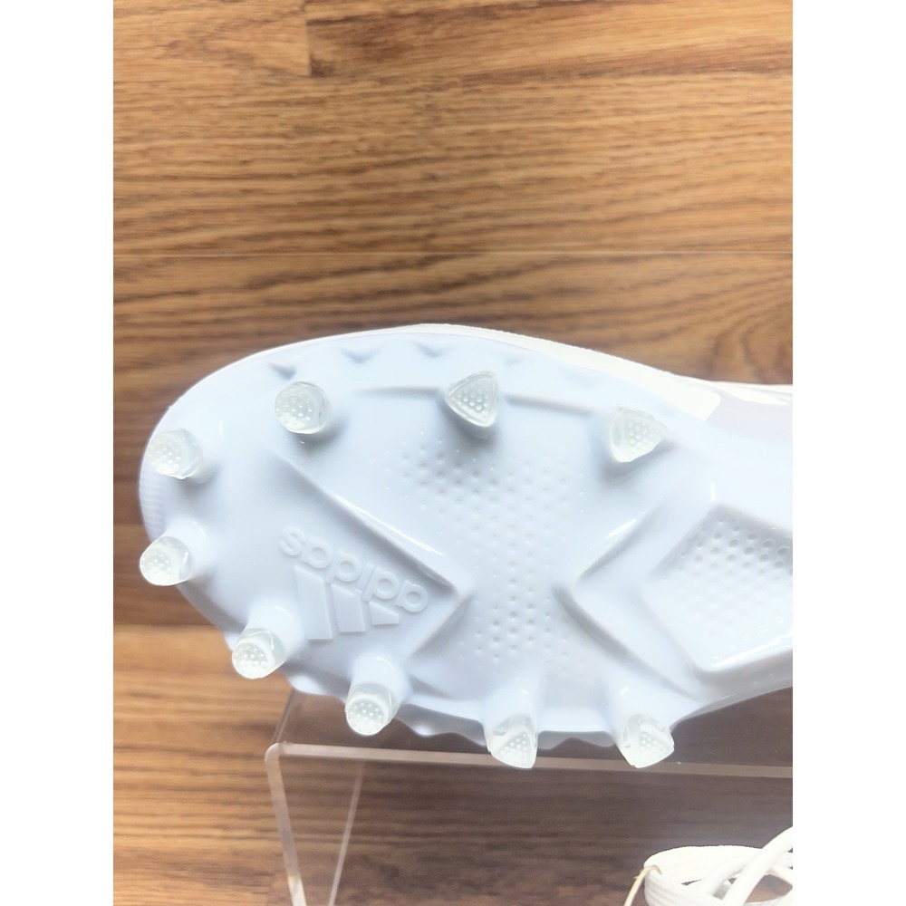 NEW Adidas Ultraboost Football Cleats White Granite Gray Size 9 JP7409 - Picture 11 of 13